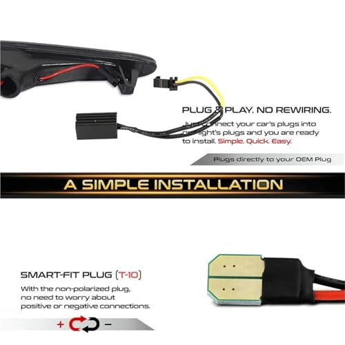 Feux de position latéraux LED Mercedes W211 E320 E500 E55 AMG 03-06