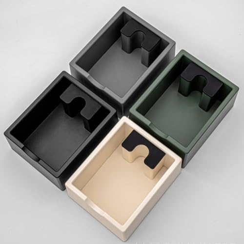 Cubo para posos de café con absorción de impactos para proteger encimeras 5