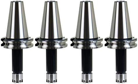 Tegara CAT40 ER16 3.5 in. Mini Nut Collet Chuck Tool Holder 4 pcs 202-1582-4 M[