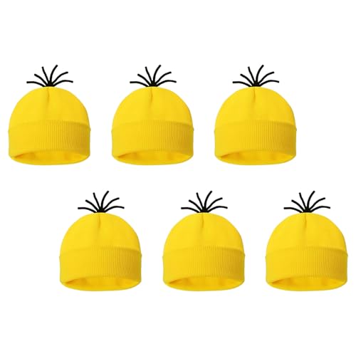 Chapeaux extensibles pour réunions de famille et vacances d'hiver en lot de 6