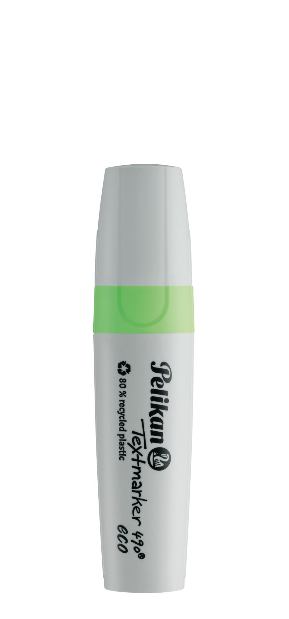 Pelikan Textmarker 490, Hellgrün – Nachfüllbar, Meißelförmige Spitze, Made In Germany