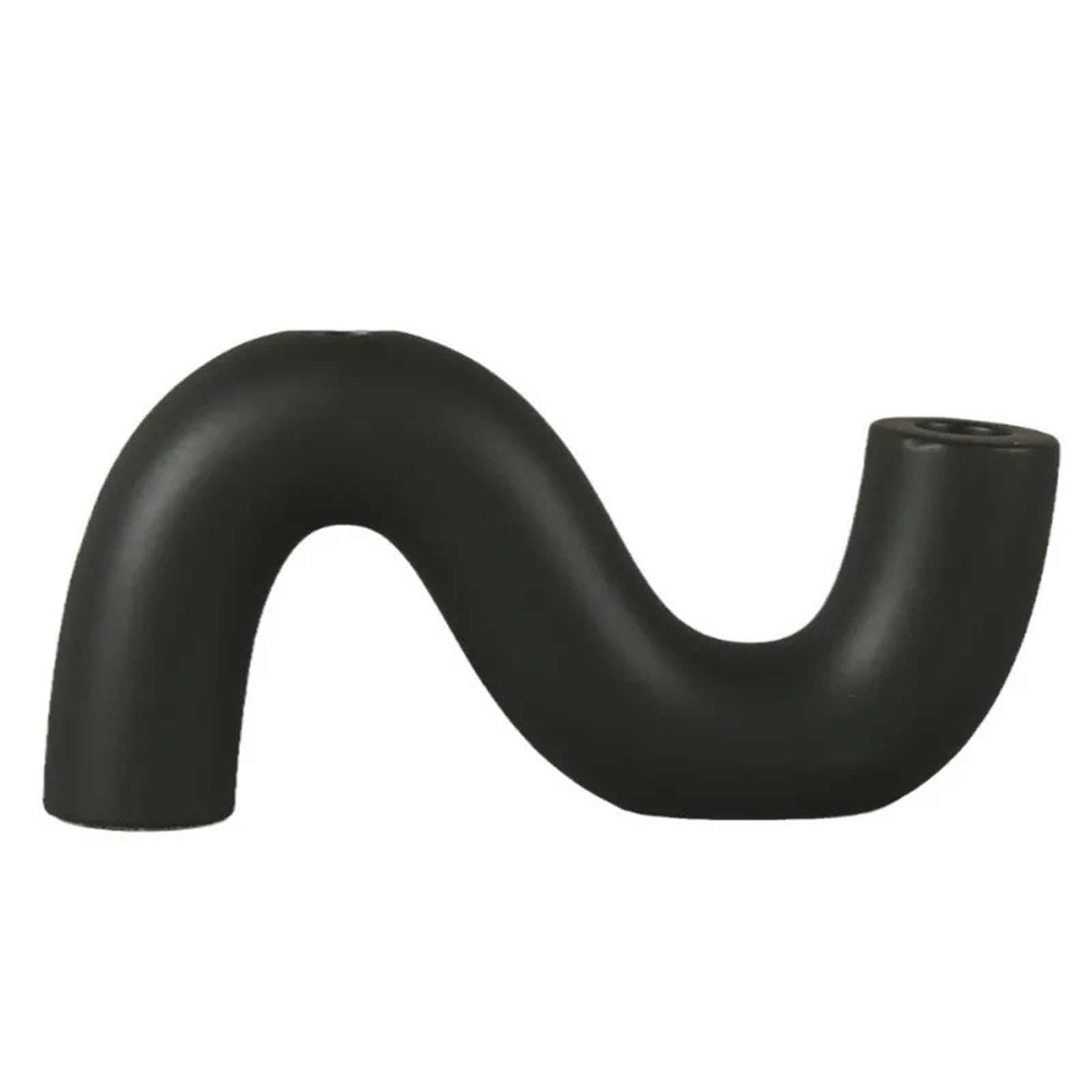 1Pair Creative Ceramic Craft Decorative Candlesticks, Candlestick Holders, Home Decoration Items for Candle(Black)