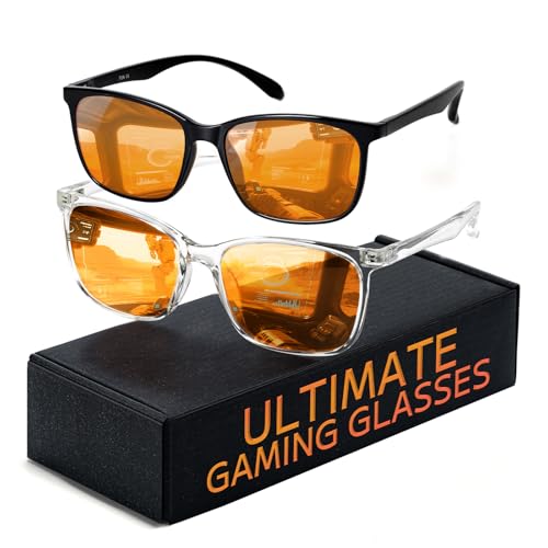 TIJN Sleep Glasses with Blue Green Light Blocking Red Lenses