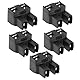 Laroal 5 Stück H7 2-poliger Lampenfassungs-Kabelbaumstecker für Glühbirnen, Night Breaker-Lampen, H7-Fernlicht-Birnenfassung, 12 V-24 V