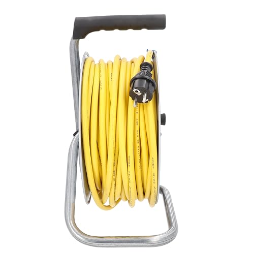Tambor de cable K35 de chapa de acero con protección térmica e IP44 exterior 3