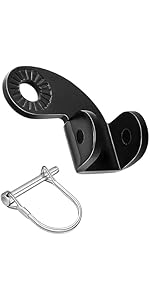 Harewtwy Adaptateur D'Attelage Du Moyeu De Vélo, Adaptateur D