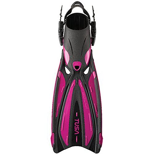 Tusa Sf-22 Solla Open Heel Scuba Diving Fins, L-Xl Fishtail Blue #TOP6