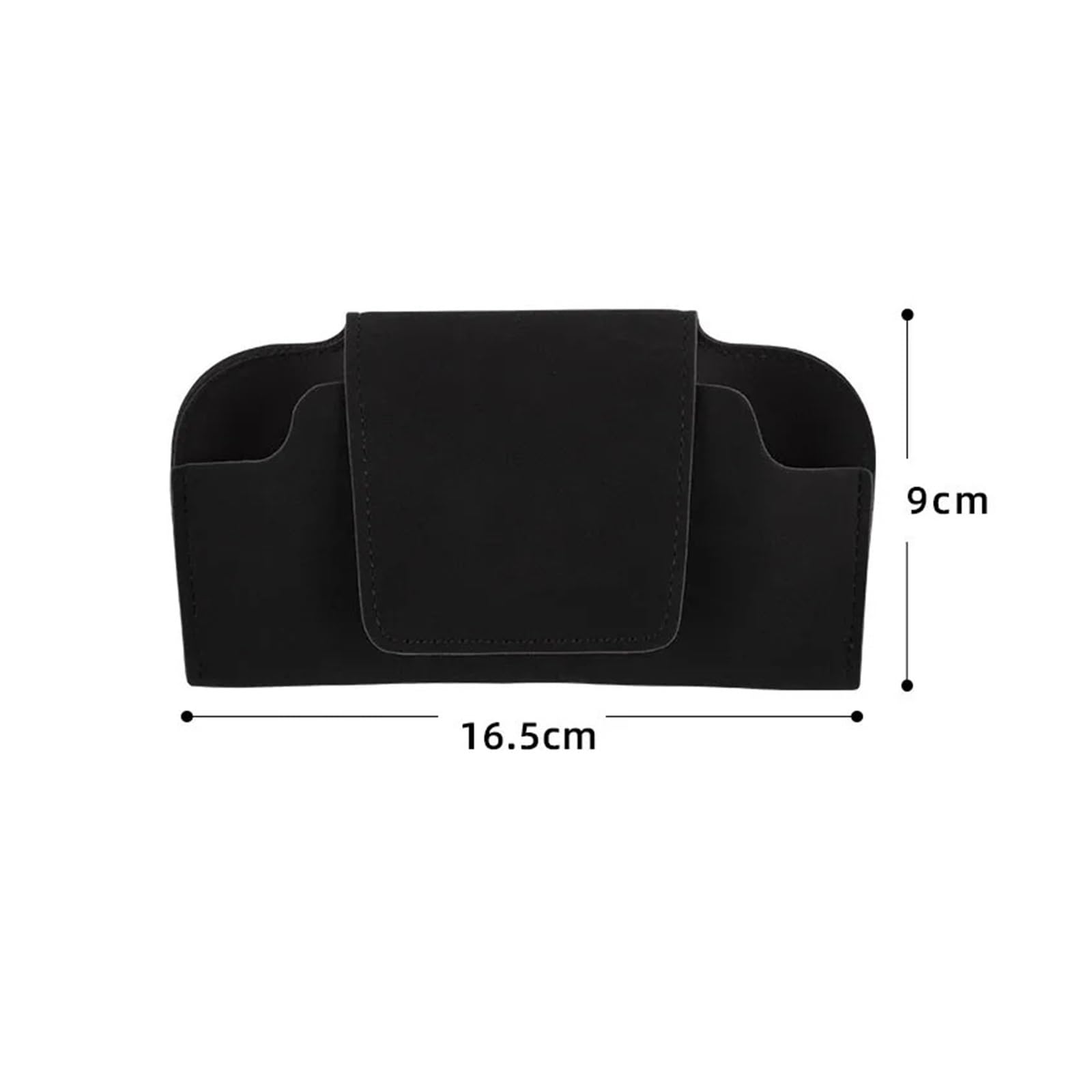 Support Universel Lunettes Auto pour Voiture Pare-Soleil Plaque Étui À Lunettes Auto Parasol Pince De Soleil Support Organisateur Daim