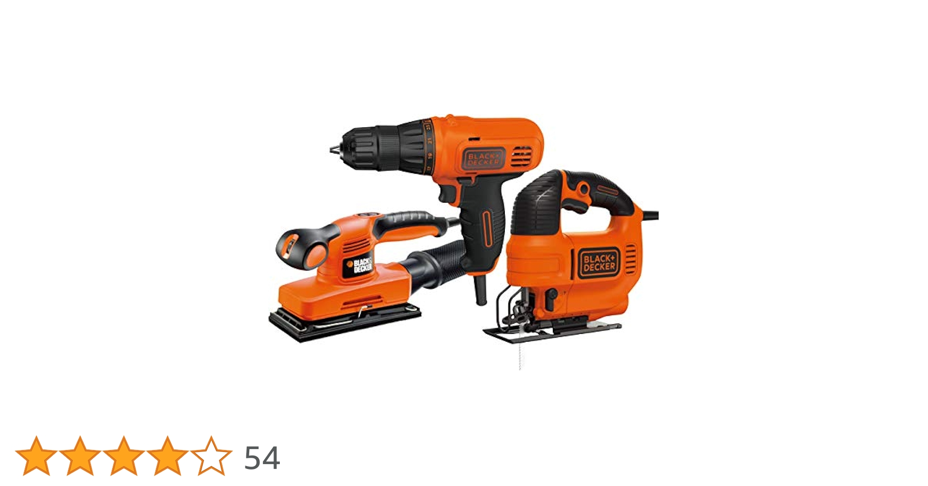 ブラックアンドデッカーDIYエントリーセット　電動ドライバー・ジグソー・サンダー Amazon | ブラックアンドデッカー(BLACK+DECKER) 【DIY