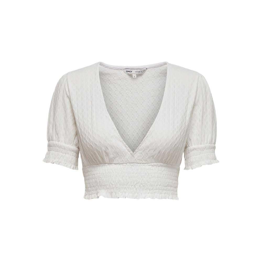 ONLY Onlhannah S/S Smock Top JRS Noos