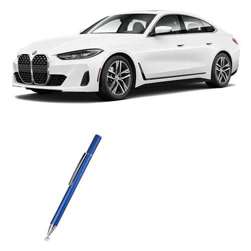 BoxWave Stylus Pen Compatible with 2024 BMW 430i Display (14.9 inches) - FineTouch Capacitive Stylus, Super Precise Stylus Pen - Lunar Blue