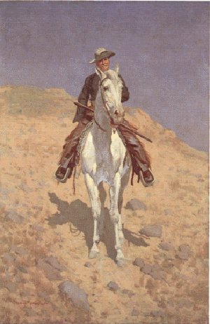 Peinture à l'huile Frederic Remington, l'esprit d'aventure sur votre mur