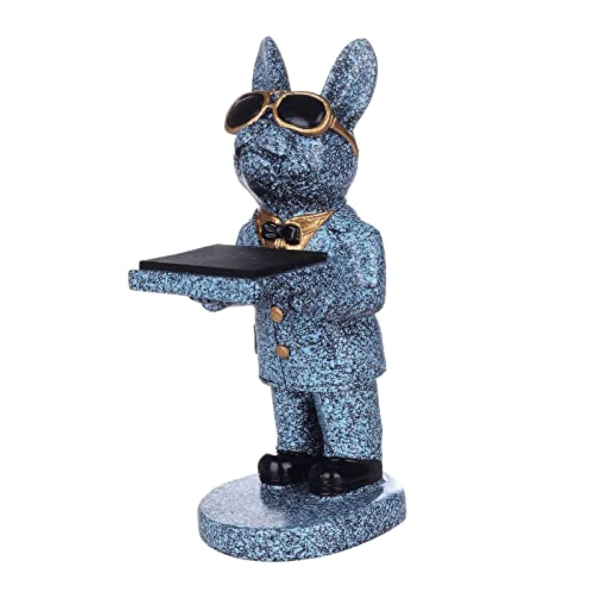 Fancy Bulldog Resin Watch Stand, Elegant Display Rack