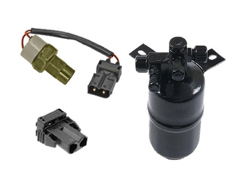 for BMW e30 (87-93) A/C ac Receiver Drier UPDATE Kit w/Pressure Switch and Plug