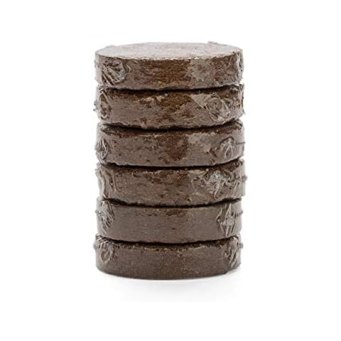 The Cat ladies Coco Coir Potting Soil for Indoor/Outdoor Plants, Expands to Fit 3 Inch and 4 Inch Pots - 6 Pack Cover