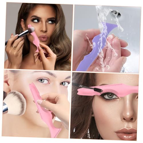 Plantillas de silicona para maquillaje 2 piezas miniatura 4