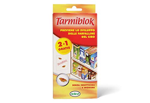 6 Confezioni Tarmiblok 2 + 1 Foglietti anti farfalline cibo