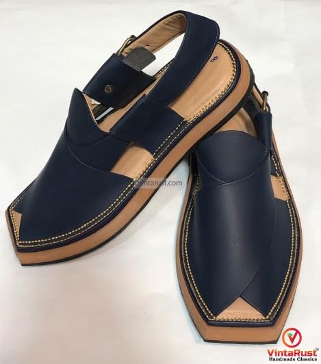 Handmade Peshawari Chappal, Kaptaan Chappal, Premium Quality Leather Sandals, Comfortable Gents Footwear2
