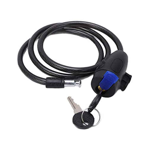 Candado de Cable de Acero con 2 Llaves para Bicicleta