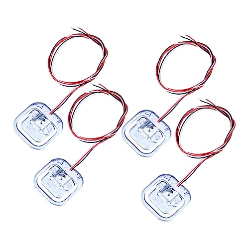 GLEAVI 4piezas Reemplazo De Sensores De Pesaje Plateados Para Básculas Pesca y Bebés GLEAVI 4piezas Reemplazo De Sensores De Pesaje Plateados Para Básculas Pesca y Bebés