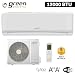 Green Electric Plus Monosplit Klimaanlage 12000 BTU WiFi, Ferngesteuert, Energieeffizienz A++/A+, 3,5 kW R32, Wandmontage, Niedrigverbrauch, mit App-Steuerung, Inverter, Wärmepumpe und Außeneinheit