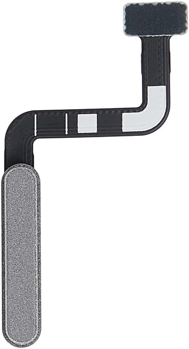 Botón de encendido Sensor de huellas dactilares Flex Cable Reemplazo para Samsung Galaxy A32 5G SM-A326 USA (gris)