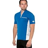 New Mens LavaCore Short Sleeve LavaSkin Shirt (4X-Large) with Front Zipper for Scuba Diving, Surfing