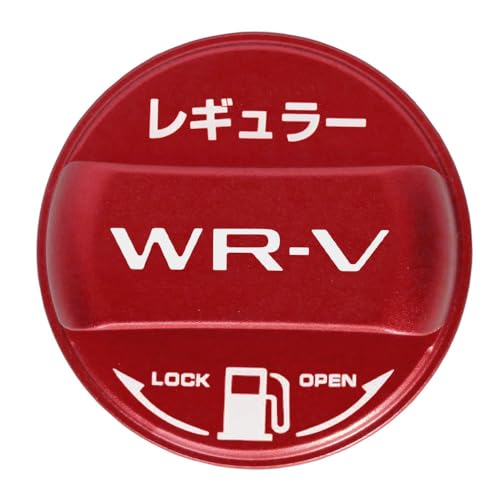 SAWAKAKI ホンダ WR-V DG系 専用設計 フューエルキャップカバー アルミ給油口キャップ 燃料キャップカバー ドレスアップ カスタムパーツ レギュラー仕様 1個セット
