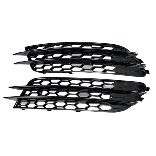 Grilles en nid d'abeille noir brillant pour sublimer votre A6 C7 Berline au quotidien