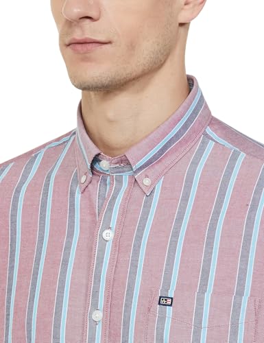 Image of Arrow Men's Striped Slim Fit Shirt