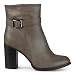 Brinley Co. Womens Topstitch Heeled Boots