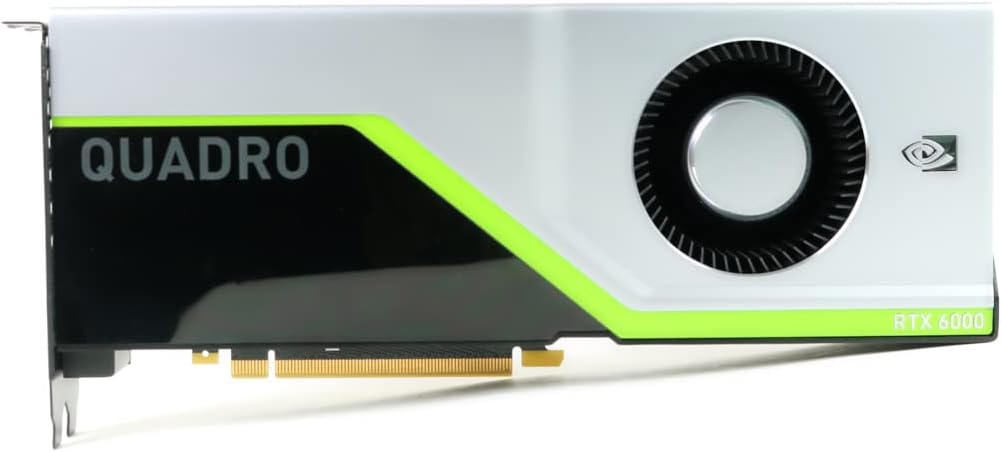 PNY NVIDIA Quadro RTX 6000 24GB GDDR6 Graphics Card
