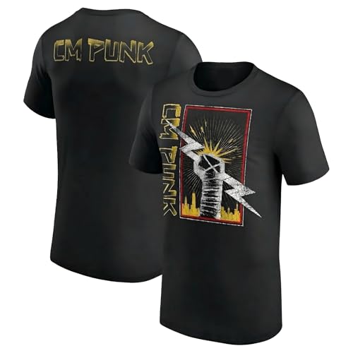 CM Punk Tshirt Pro Wrestling 2026 T-Shirt Tee Shirt for Man Woman Black