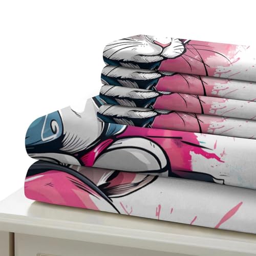 Housse de couette effet matelassé 3D au fini patchwork moderne et chic - 7