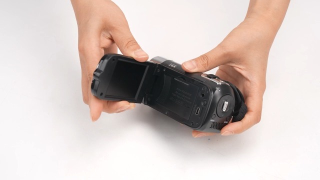 Fotocamera Digitale Compatta 16MP Con Zoom 16x E Schermo Da 2,7", Video 1080P, Batteria 1020mAh, Per Bambini E Principianti (nero)