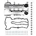 TEKKOAUTO Aluminum Valve Cover Replacement for Chevy Trax Sonic Cruze Volt 2011-2021 Encore 2013-2021 Cadillac ELR 2014-2016 1.4L 25198498