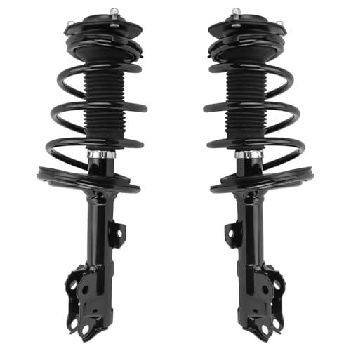 Image of Detroit Axle - 2.5L Pair Front Struts for 2013 2014 2015 Toyota Avalon, Struts with Coil Spring Assembly Replacement