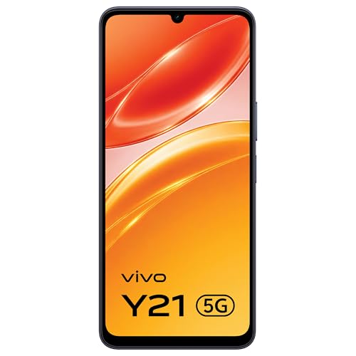Image of vivo Y21 5G (Midnight Blue, 4GB RAM, 128GB Storage) with No Cost EMI /Additional Exchange Offers