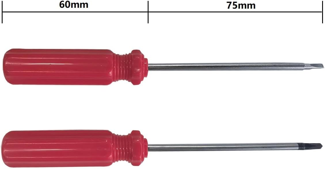 4-Piece Triangle Screwdriver Set, Magnetic Triangle Screwdriver Set 1.4 mm,1.8 mm,2.0 mm, 2.3 mm, Screwdriver Repair Tool for Toys and Battery Change