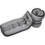 Fitvids Fully Adjustable Ankle Wrist Arm Leg Weights, 1-20LBS, Multiple Options
