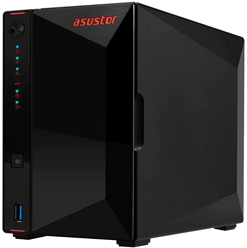 Asustor - AS5202T 2Go NAS + 28To (2X 14To) IRONWOLF