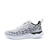 ATHIX Progressive Flexy - Scarpe da Corsa per Uomo, Bianco (Bianco/Nero), 41 EU - Scarpe Sportive,...