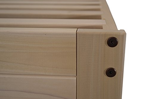 Kd Frames Lexington Platform Bed, Full, Unfinished #TOP3