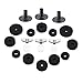 SUPVOX 21pcs Drum Silencer Pads Kit Felt Pad Drum Washers for Drumsticks Protection