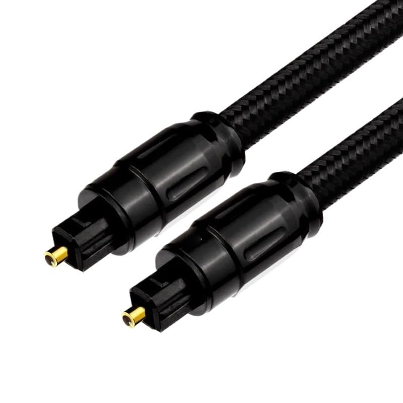 Digital Optical Audio HiFi SPDIF Coaxial Cable for Amplifiers Player Soundbar Fiber Cable 1m 2m 300cm 5m(1.5m)