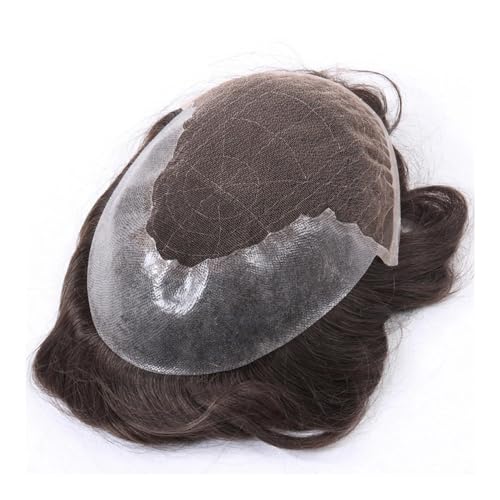 Perruque hommes cheveux humains pour masquer la calvitie avec style - 5