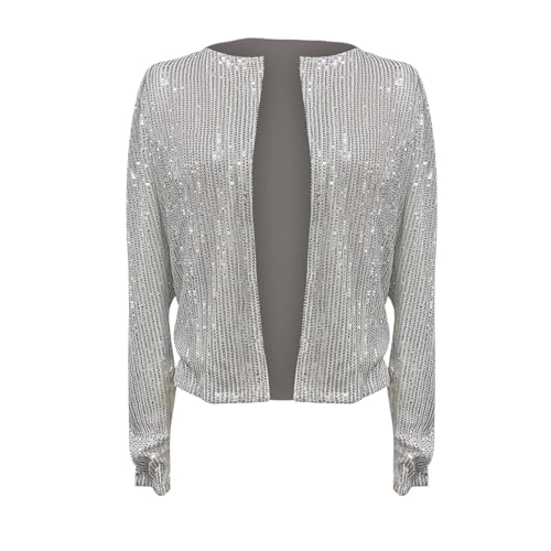 Veste courte à paillettes pour femme idéale pour vos soirées tendance