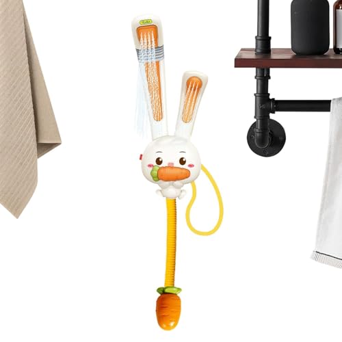 Pulvérisateur de bain lapin avec jet automatique amusant