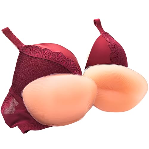 Jo Thornton Stile 9B- Every Girl Best Friend: potenziare fino a 3 tazze di dimensioni in un istante rinforzatori del seno in silicone (filetti di pollo),Adatto per tazze AA-E,Senza Capezzoli, L