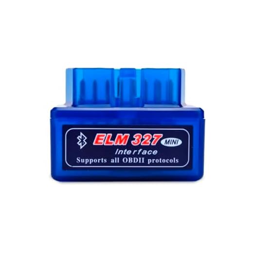 NK Mini ELM327 Auto Diagnostica Bluetooth 2.0 - Per test OBD2, Connessione Diretta allo Smartphone, Facile da Usare, Supporto dei Protocolli OBD 2 (Compatibile con la Benzina dal 1996 in poi)